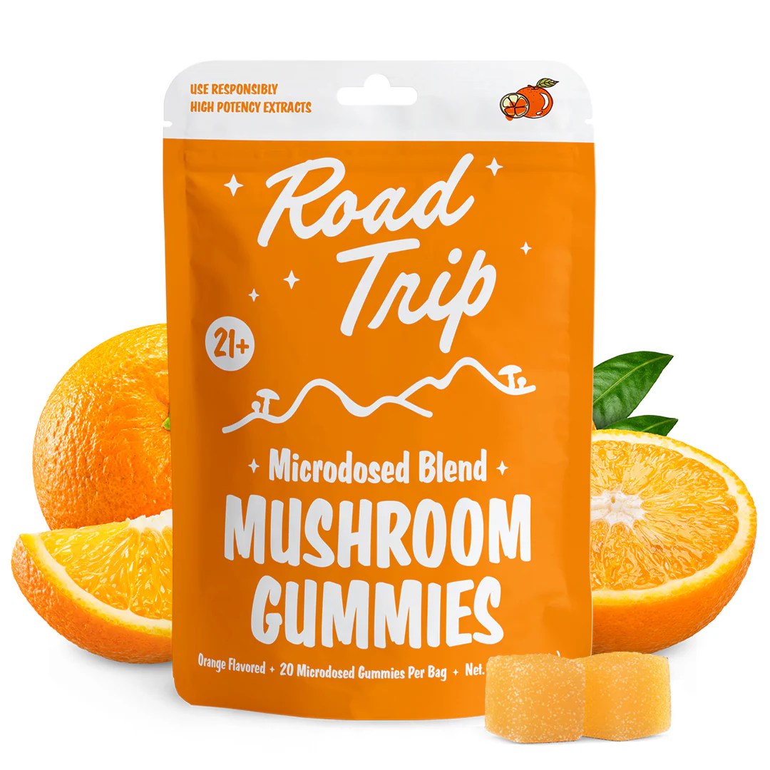 Road Trip Microdose Mushroom Gummies